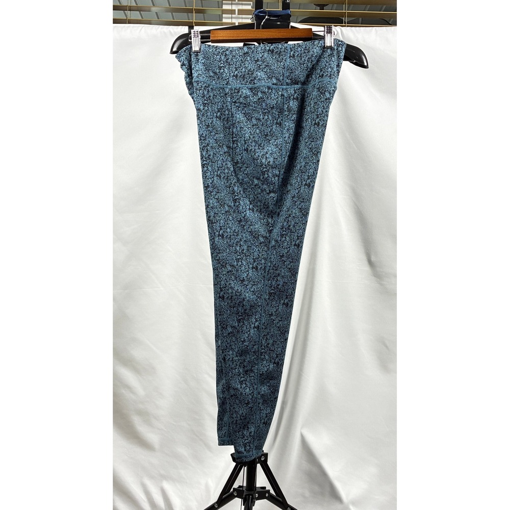 Members Mark Teal Textured High Waist Pocket Leggings XXL F12318AG635/2